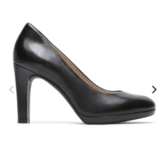 Shoes - Rockport Adiprene black leather heels size 8.5